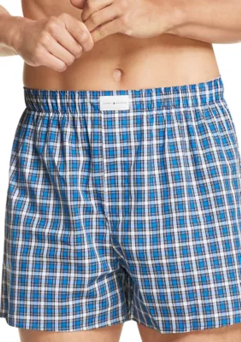 Cotton Classics Woven Boxers - 3 Pack