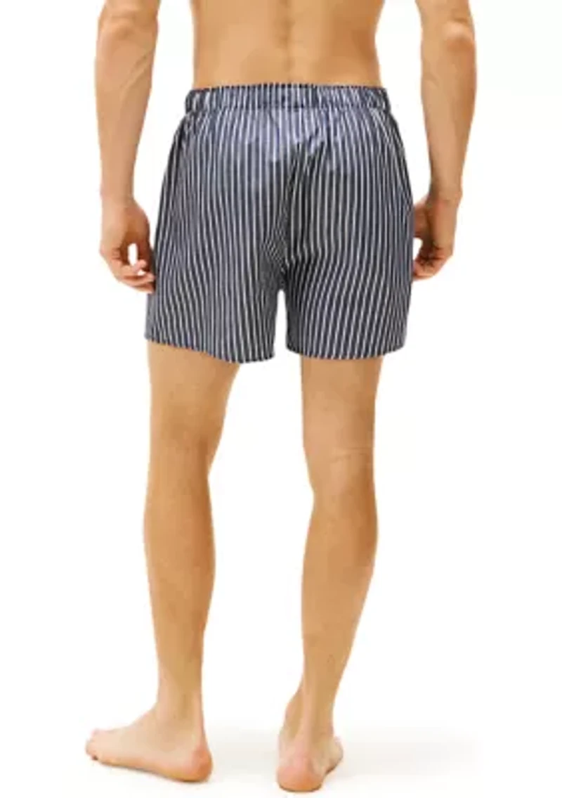 100% Cotton Classics Woven Boxers - 3-Pack