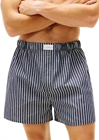 100% Cotton Classics Woven Boxers - 3-Pack