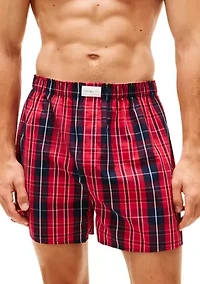 100% Cotton Classics Woven Boxers - 3-Pack