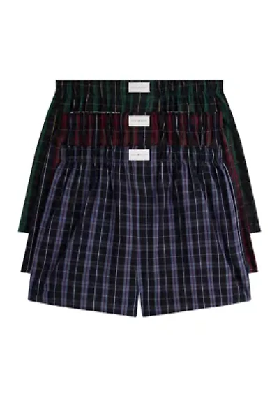 Cotton Classics Woven Boxer - 3-Pack