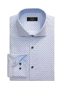 Men's Slim Fit Floral Shirt