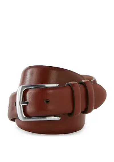 Men's Double Keeper Brushed Nickel Belt