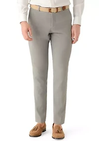 Men's Flat Front Slim Fit Pants