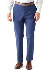 Men's Bright Blue Plaid Pants
