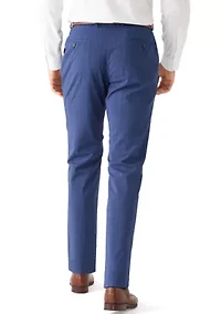 Men's Bright Blue Plaid Pants