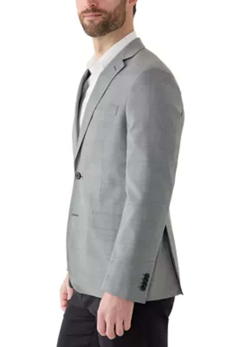 Men's Plaid Blazer