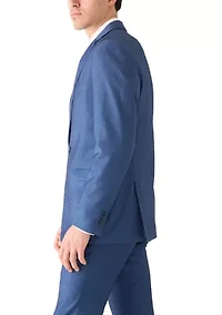 Men's Blue Twill Sport Coat