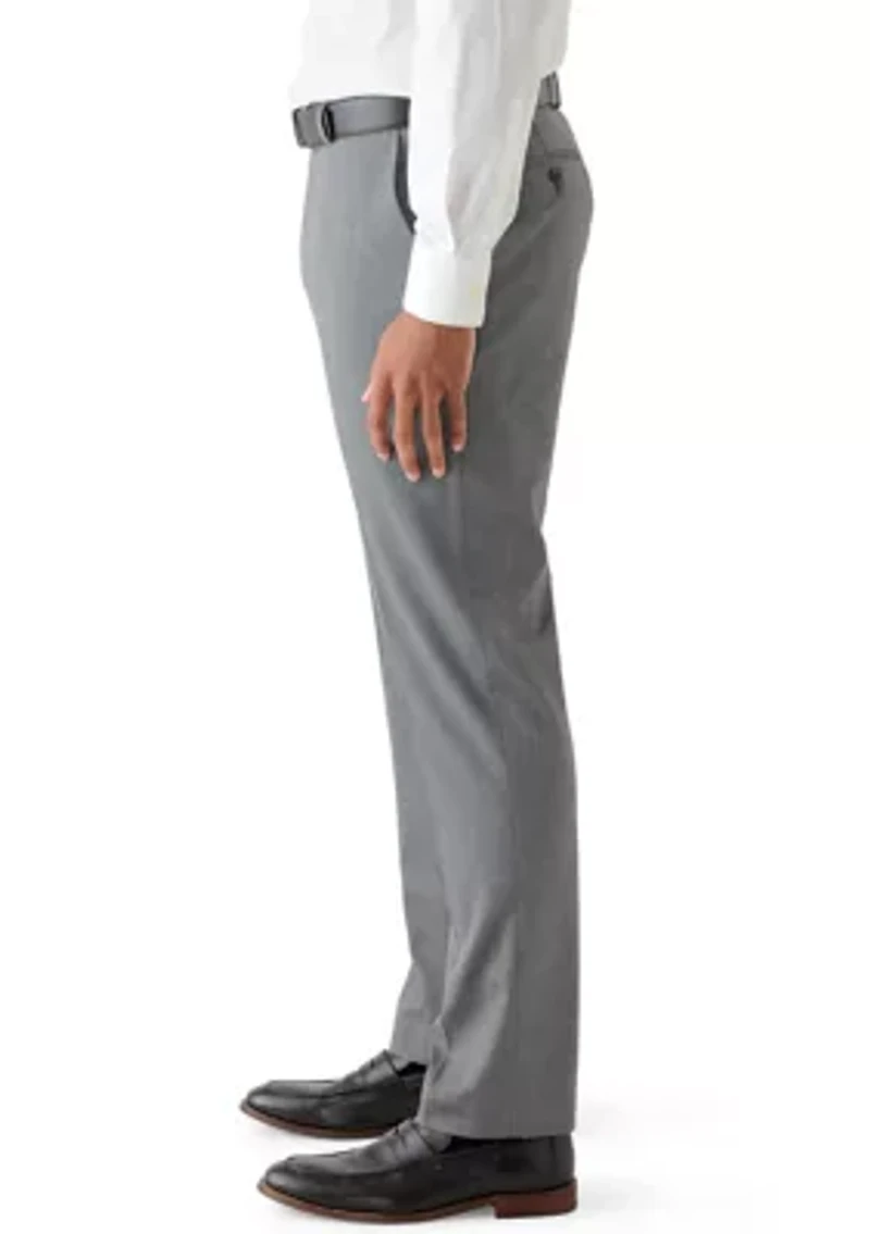 Men's Solid Suit Pants