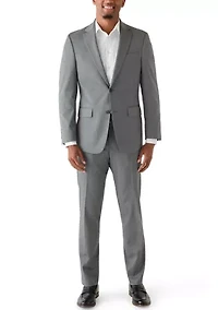 Men's Solid Suit Pants