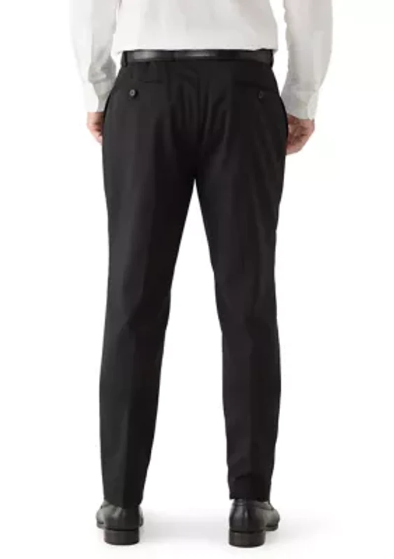 Men's Solid Modern Dress Pants