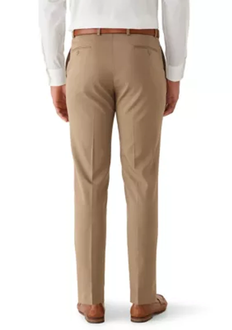 Men's Solid Modern Pants