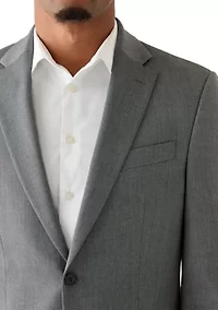 Men's Single Breasted Button Front Blazer