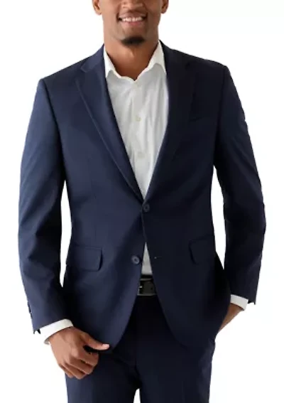 Men's Single Breasted Button Front Blazer