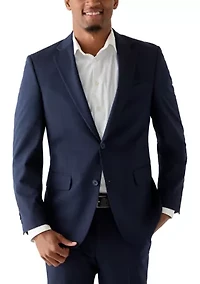 Men's Single Breasted Button Front Blazer