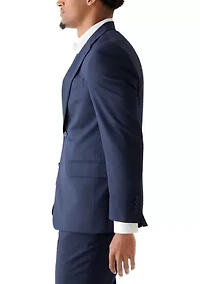 Men's Single Breasted Button Front Blazer