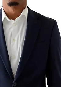 Men's Single Breasted Button Front Blazer