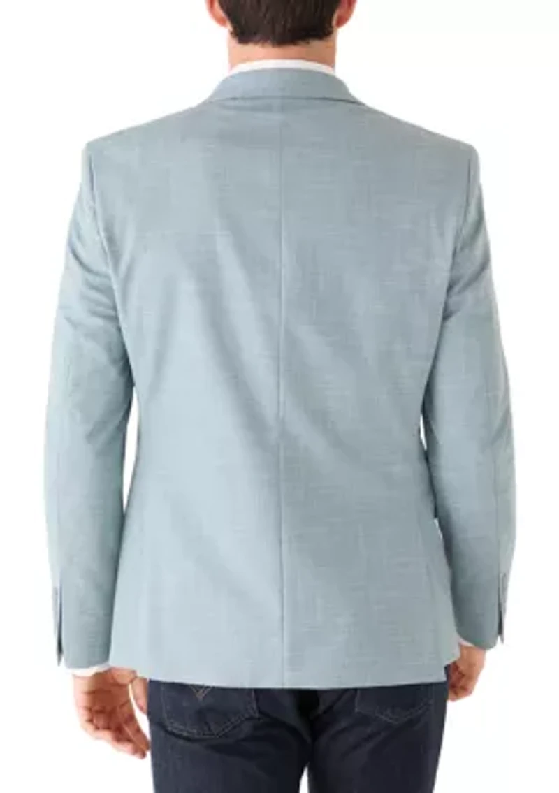 Men's Single Breasted 2 Button-Front Flap Pockets