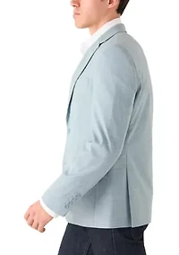 Men's Single Breasted 2 Button-Front Flap Pockets