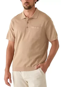 Men's Knit Classic Polo Shirt