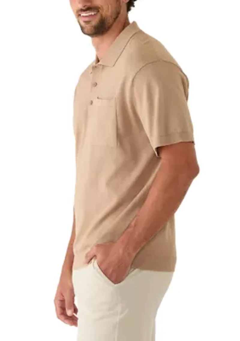Men's Knit Classic Polo Shirt