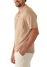 Men's Knit Classic Polo Shirt