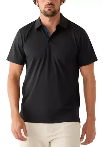 Men's Short Sleeve Knit Polo Shirt