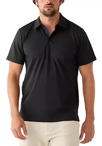 Men's Short Sleeve Knit Polo Shirt