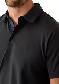Men's Short Sleeve Knit Polo Shirt
