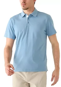 Men's Short Sleeve Knit Polo Shirt