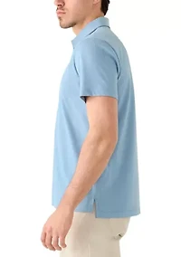 Men's Short Sleeve Knit Polo Shirt