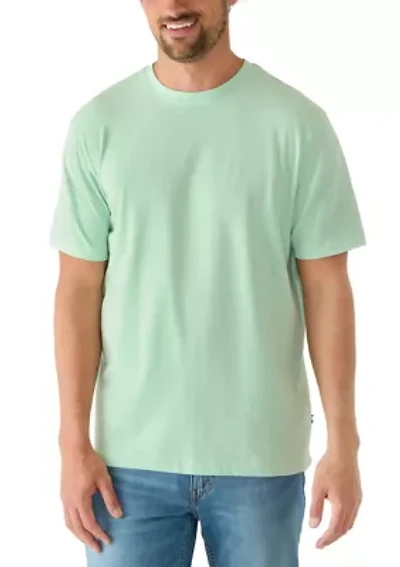 Men's Solid Crew Neck T-Shirt