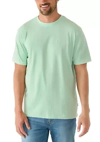 Men's Solid Crew Neck T-Shirt