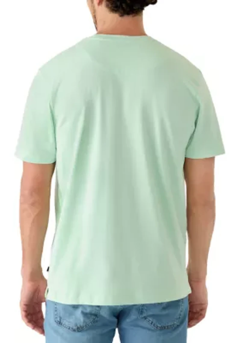 Men's Solid Crew Neck T-Shirt