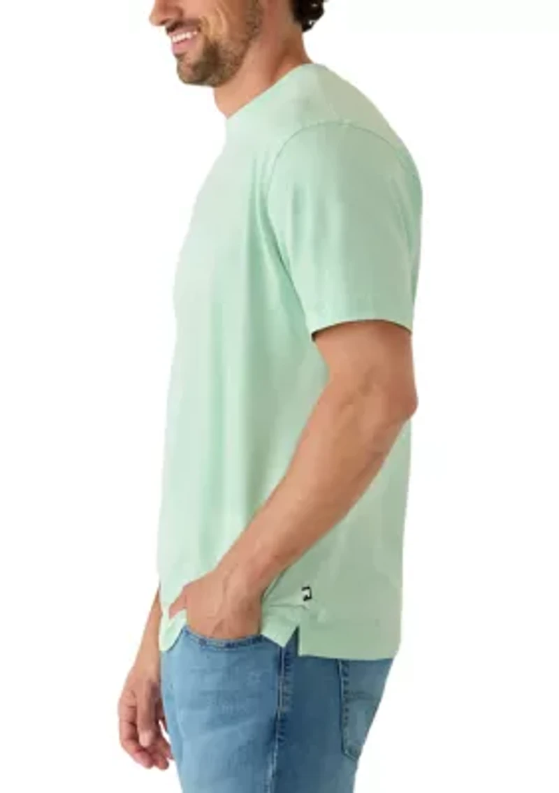Men's Solid Crew Neck T-Shirt
