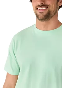 Men's Solid Crew Neck T-Shirt