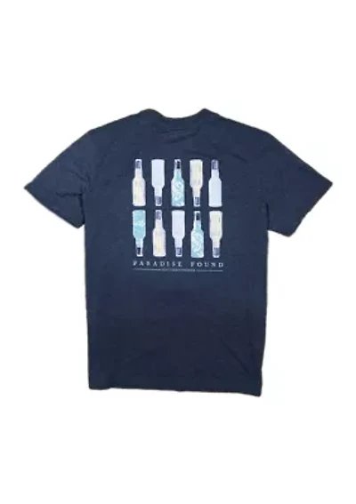 Short Sleeve Paradise Found Graphic T-Shirt