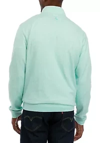 Canal Long Sleeve 1/4 Zip Sweater