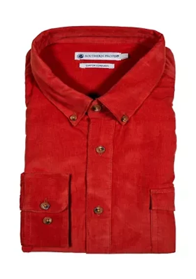 Long Sleeve Canton Corduroy Shirt