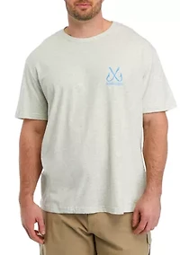 Big & Tall Casual Long Sleeve Graphic T-Shirt