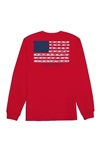 Big & Tall Casual Long Sleeve Graphic T-Shirt