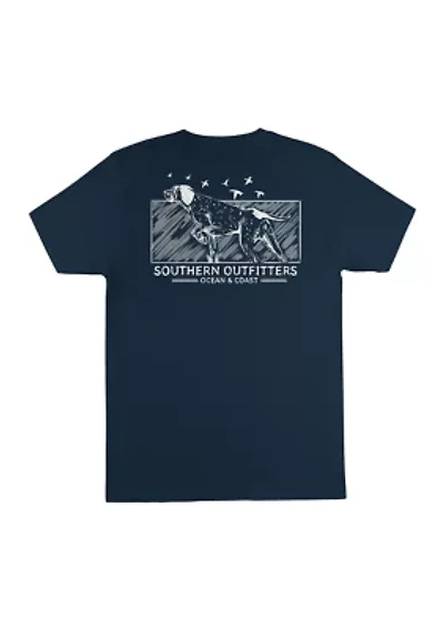 Big & Tall Dog Graphic T-Shirt