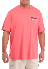 Big & Tall Short Sleeve Collectible Marlin Graphic T-Shirt