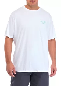 Big & Tall Short Sleeve Swimmer Yellowfin Tuna Graphic T-Shirt