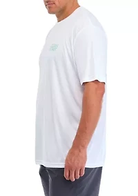 Big & Tall Short Sleeve Swimmer Yellowfin Tuna Graphic T-Shirt