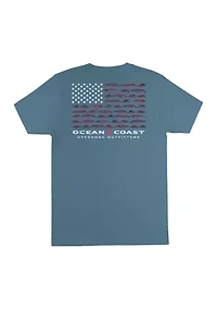 Americana Bobbers Graphic T-Shirt