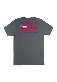 Georgia Flag Graphic T-Shirt