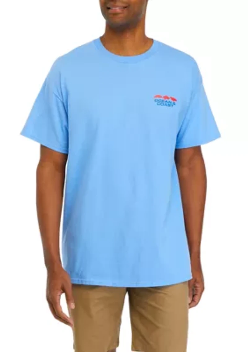 Georgia Flag Graphic T-Shirt