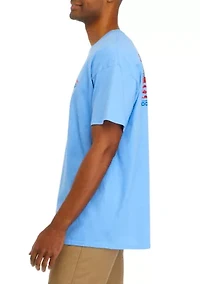 Georgia Flag Graphic T-Shirt