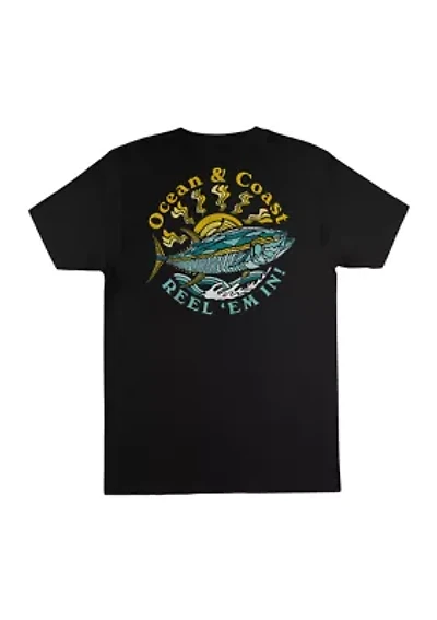 Short Sleeve Reelspill Graphic T-Shirt